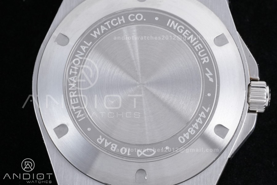 V7 Factory IWC Ingenieur IW328901 Black V2 Dial On SS Automatic A2892