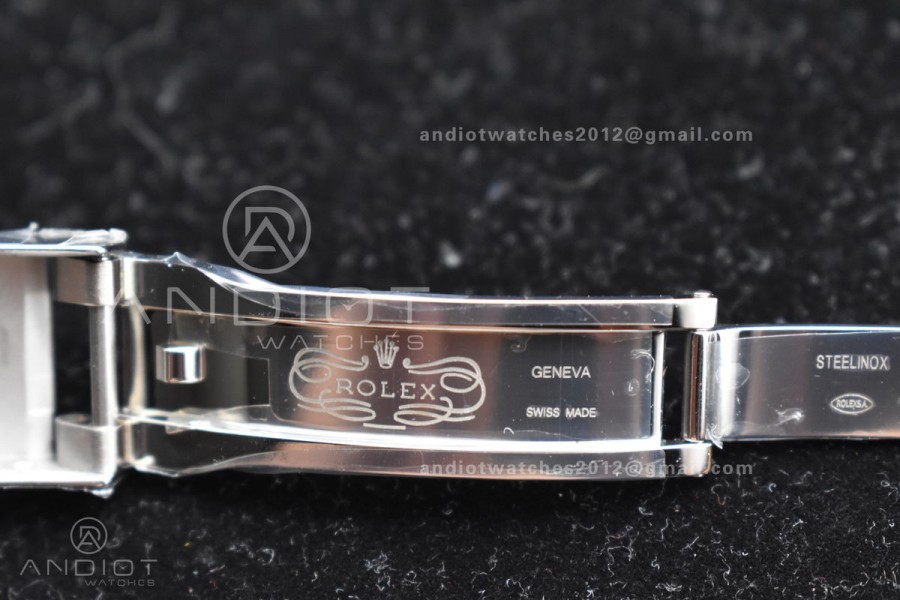 Daytona SS TWF SS Bezle White Dial on SS Brcelet A4130 