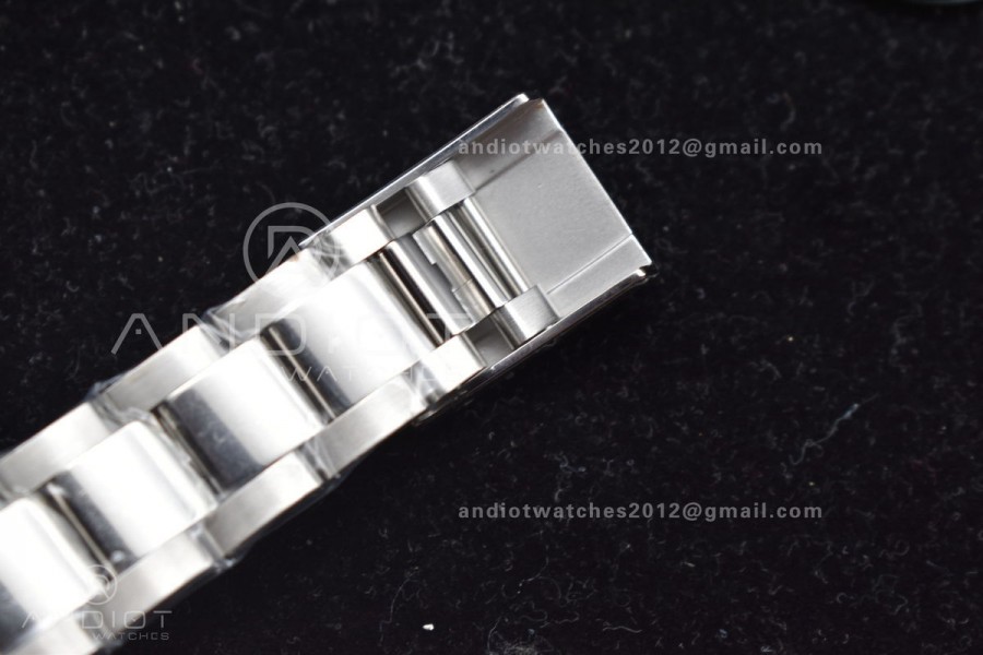 Daytona SS TWF SS Bezle White Dial on SS Brcelet A4130 
