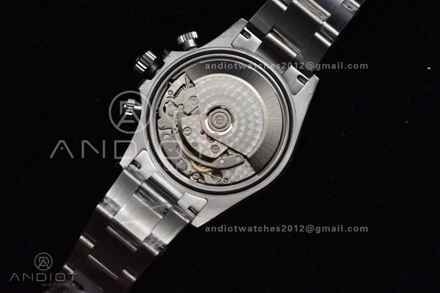 Daytona SS TWF SS Bezle White Dial on SS Brcelet A4130 