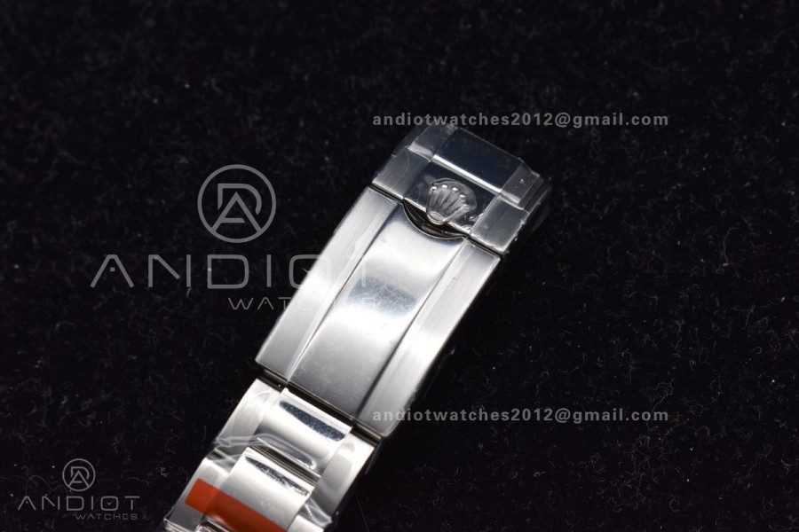 Daytona SS TWF Black Ceramic Bezel Black Dial on SS Bracelet A7750
