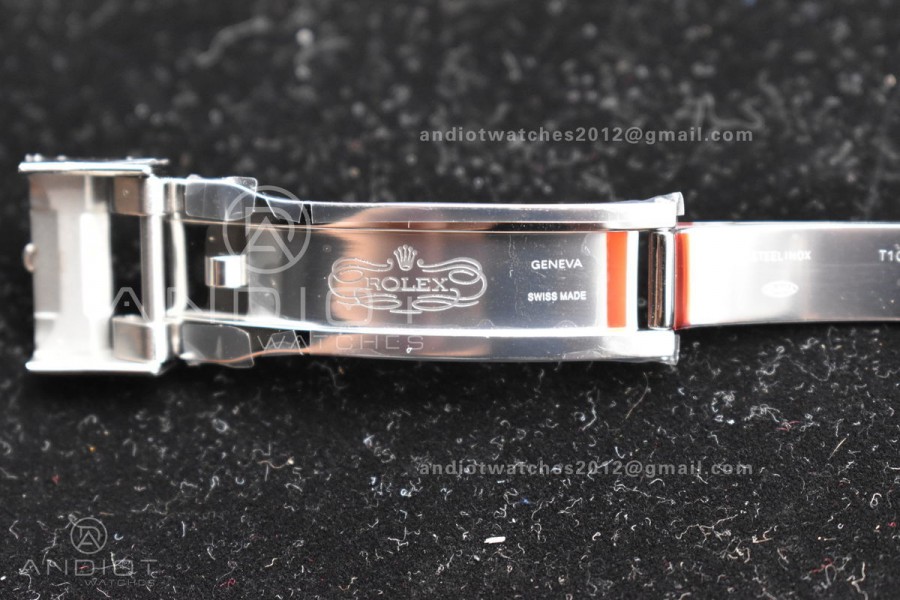 Daytona SS TWF Black Ceramic Bezel Black Dial on SS Bracelet A7750