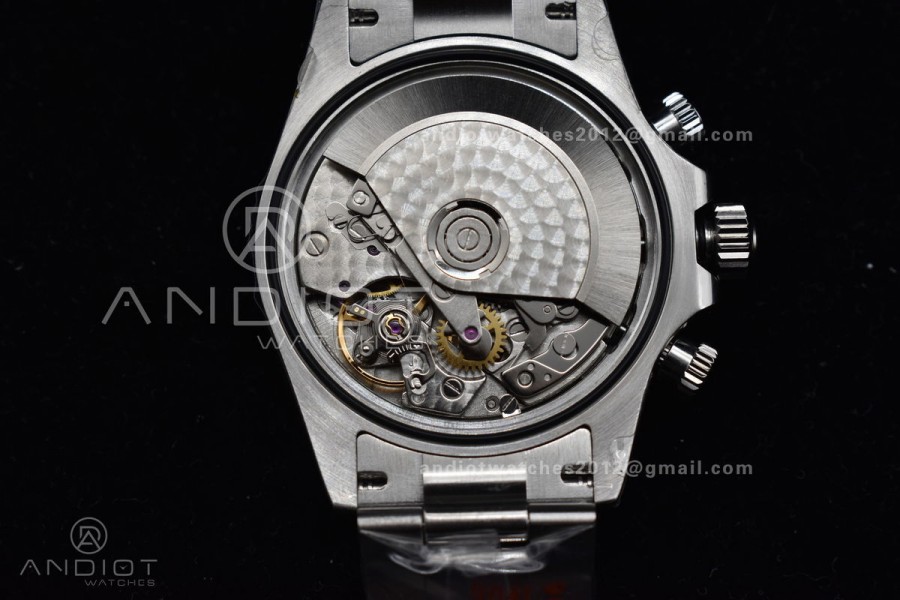 Daytona SS TWF Black Ceramic Bezle White Dial on SS Brcelet A4130 
