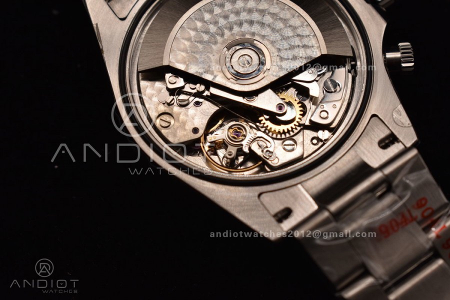 Daytona SS TWF Black Ceramic Bezle White Dial on SS Brcelet A4130 