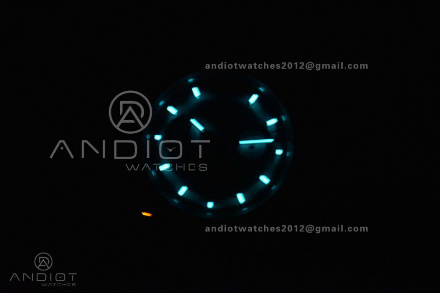 Daytona SS TWF Brown Ceramic Bezel Blue Dial on SS Bracelet A7750
