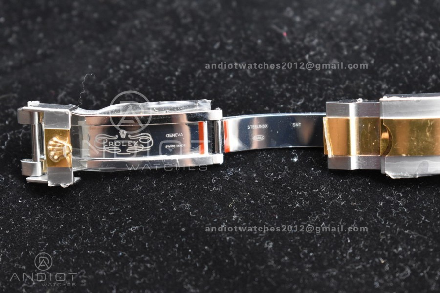 Daytona SS/YG TWF YG Bezel White Dial on SS/YG Bracelet A7750