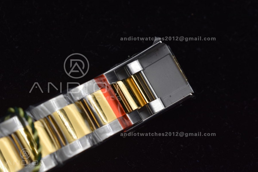 Daytona SS/YG TWF YG Bezel White Dial on SS/YG Bracelet A7750