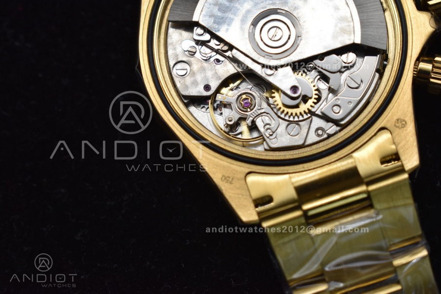 Daytona YG TWF YG Bezle YG/Black Dial on YG Brcelet A7750