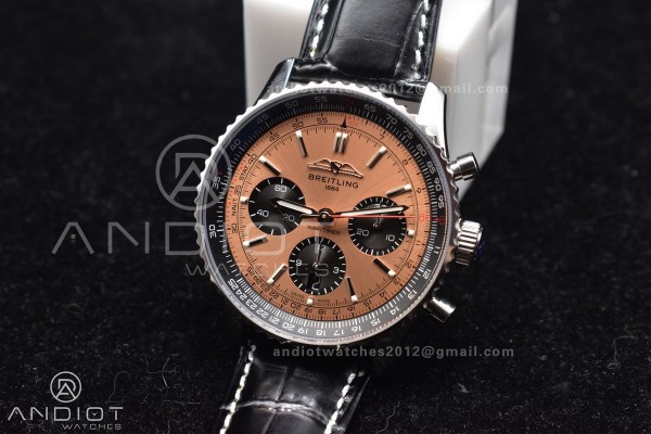 Navitimer Chrono 43mm 1:1 Best Version SS/LE L-Ora...