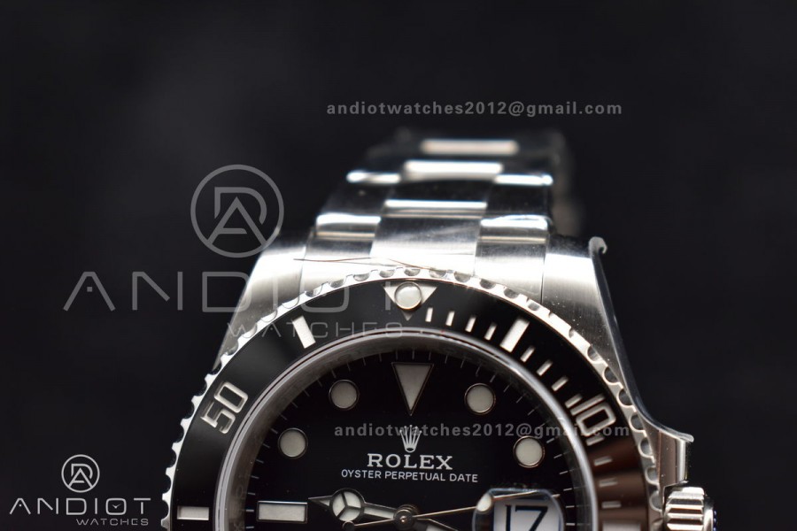 Submariner 116610 LN Black Ceramic C+F 904L 1:1 Best Edition On SS Bracelet VR3135