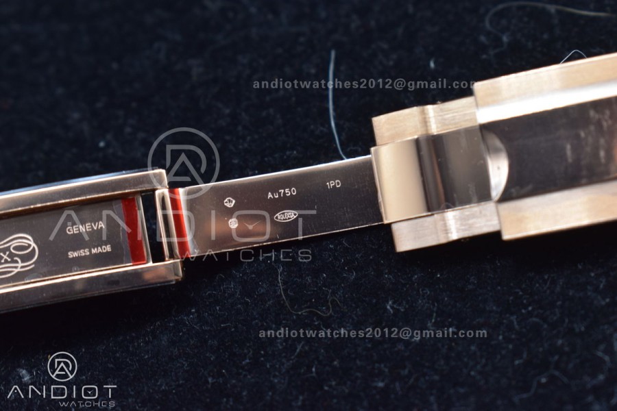 Yacht-Master 126655 Clean 1:1 Best Edition Black Ceramic Bezel on Oysterflex Strap VR3235
