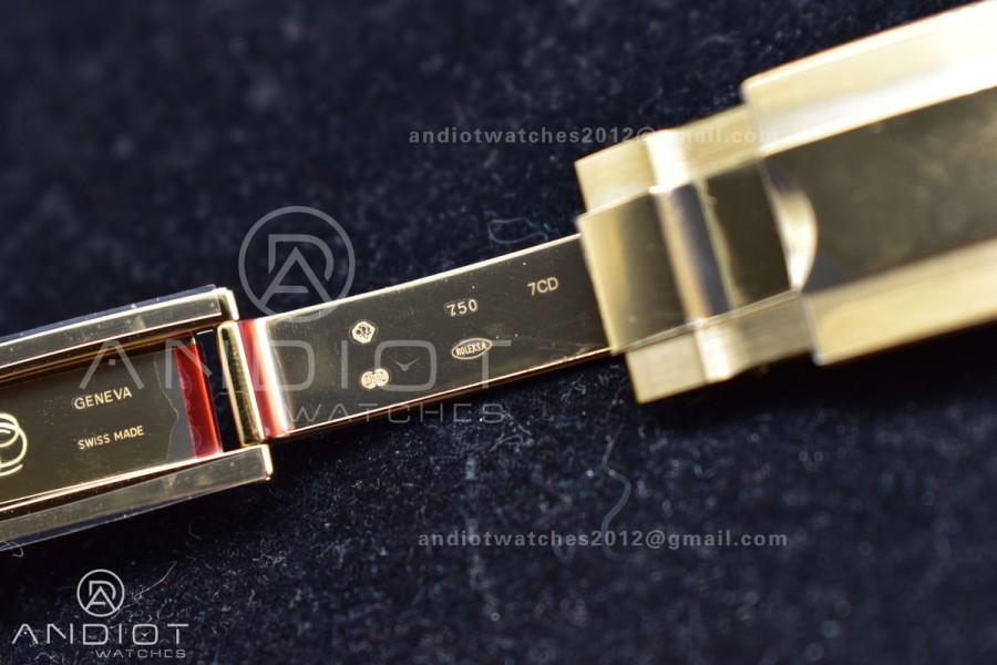 Daytona 116505 Clean 1:1 Best Edition Black Dial YG Markers on YG Bracelet SA4130 V2