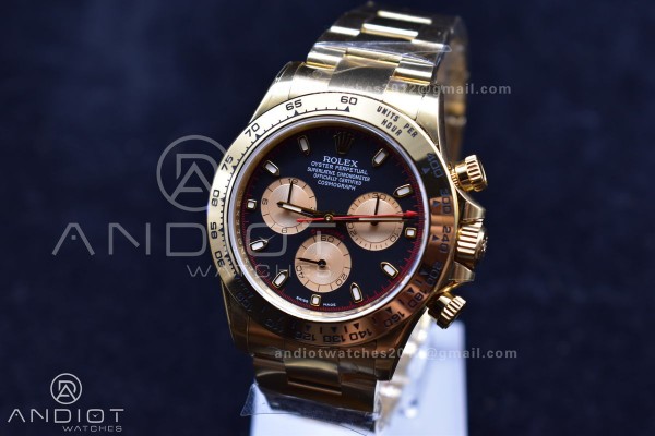 Daytona 116505 Clean 1:1 Best Edition Black Dial Y...