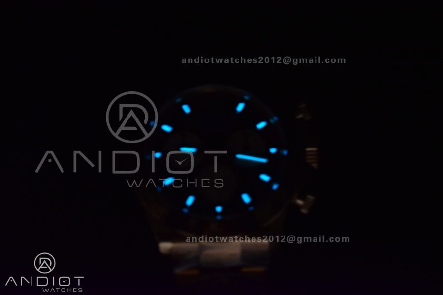 Daytona 116505 Clean 1:1 Best Edition Black Dial YG Markers on YG Bracelet SA4130 V2