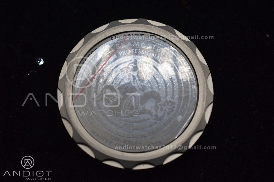Seamaster 6000M Ultra Deep SS SBF 1:1 Best Edition Black Dial on Black Nylon Strap A8912 Super Clone