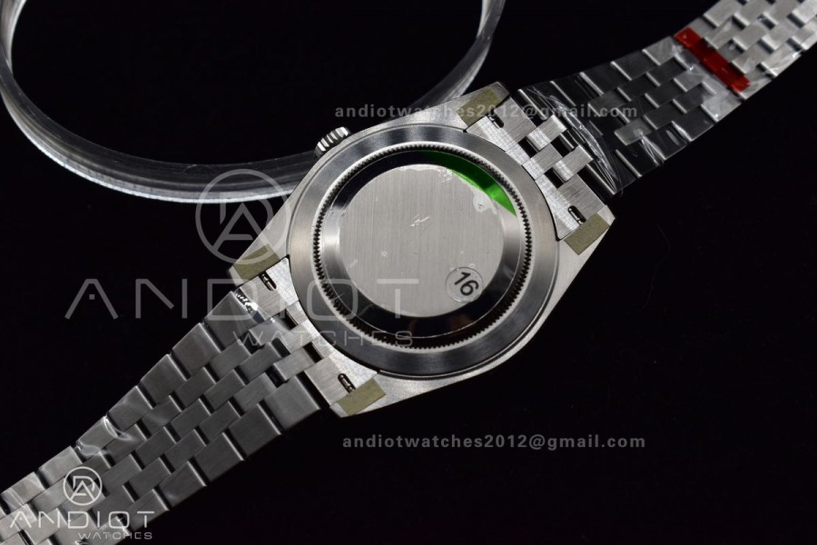 DateJust 41 126334 VSF 1:1 Best Edition 904L Steel Green Stick Dial on Jubilee Bracelet VS3235