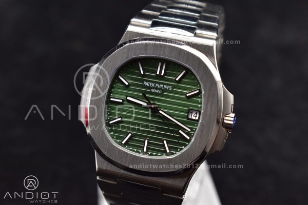 Nautilus 5711/1A 3KF 1:1 Best Edition Green Textur...