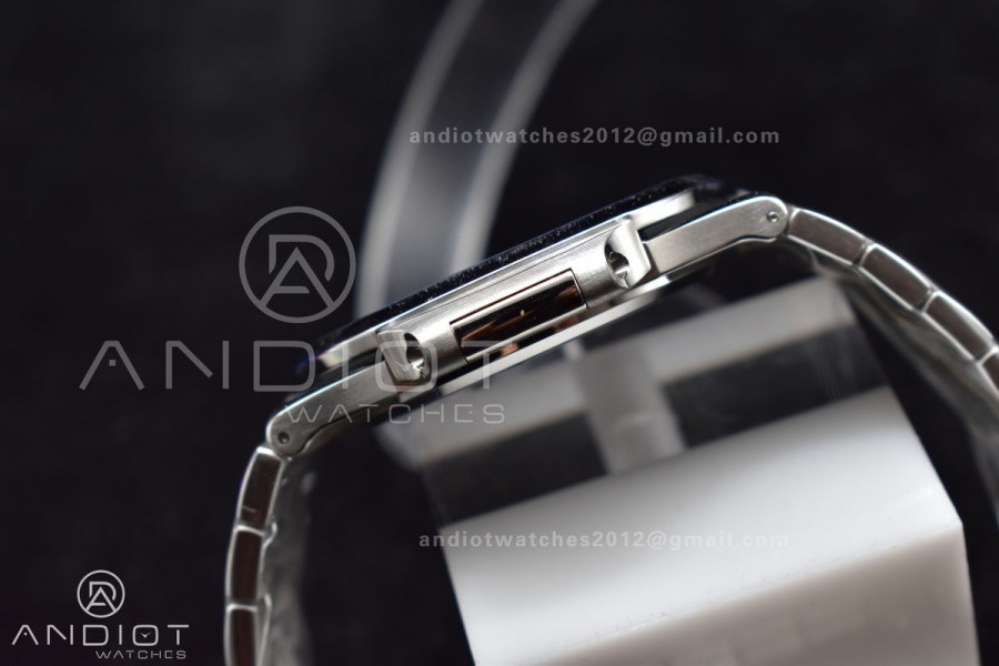 Nautilus 5711/1A 3KF 1:1 Best Edition Green Textured Dial On SS Bracelet A324 Super Clone V2