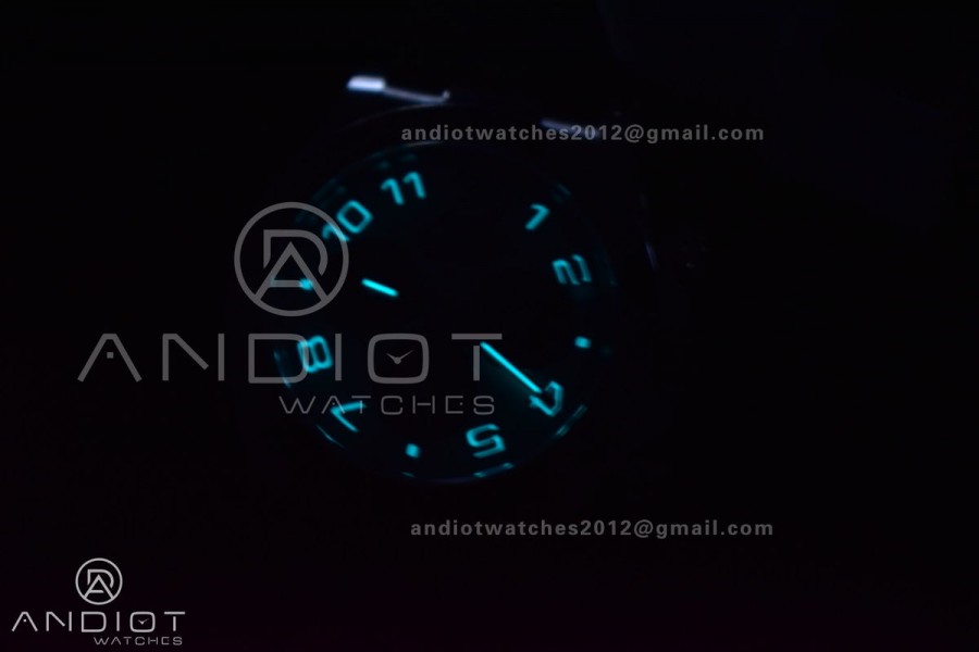Daytona 116519 Clean 1:1 Best Edition 904L SS Case Silver/Black Dial on Rubber Strap SA4130 V2