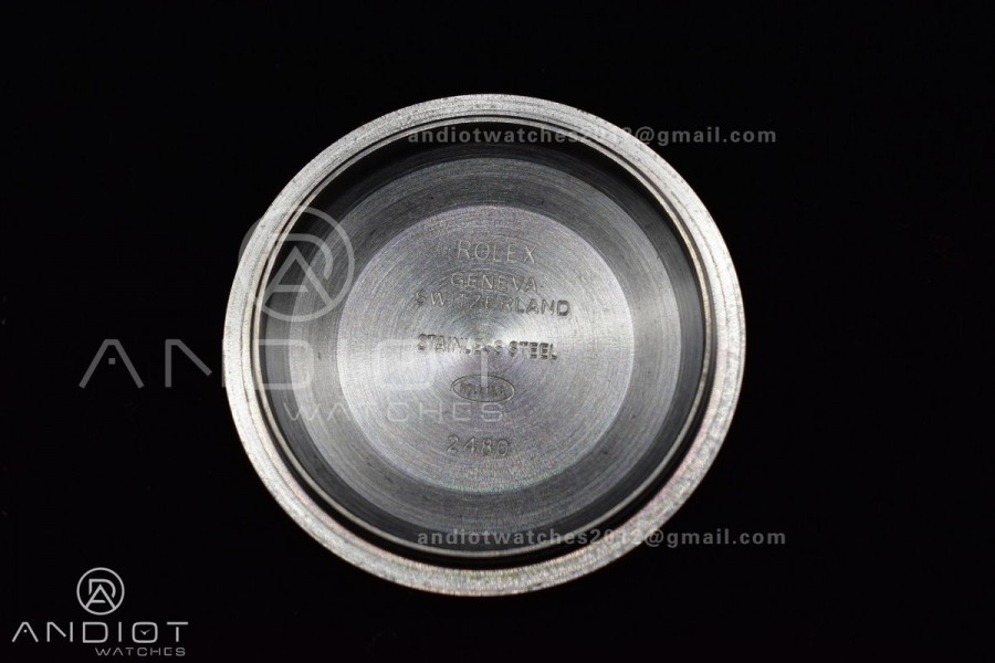 DateJust 41 SS/YG Fluted Bezel KING 1:1 Best Edition 904L Steel Gray Dial Green Roman on Jubilee Bracelet VR3235