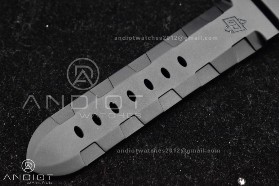 PAM1229 Y SBF 1:1 Best Edition Black Dial on Black Rubber Strap P900
