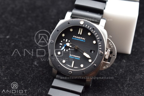 PAM683 Y SBF 1:1 Best Edition Black Dial on Black ...