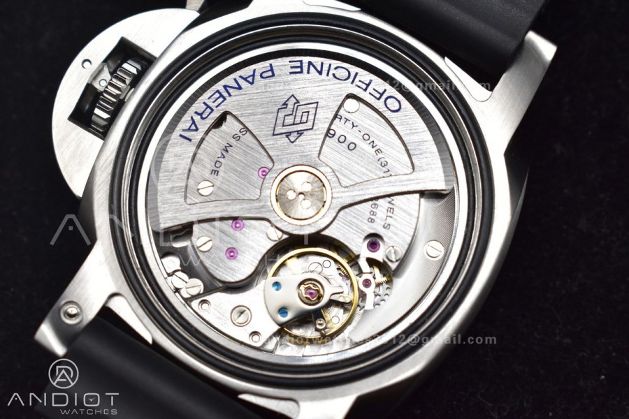 PAM683 Y SBF 1:1 Best Edition Black Dial on Black Rubber Strap XXXIV