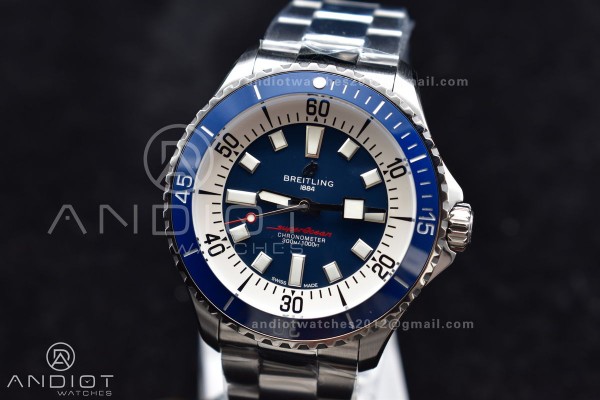 SuperOcean Automatic 44 TF 1:1 Best Edition Blue C...