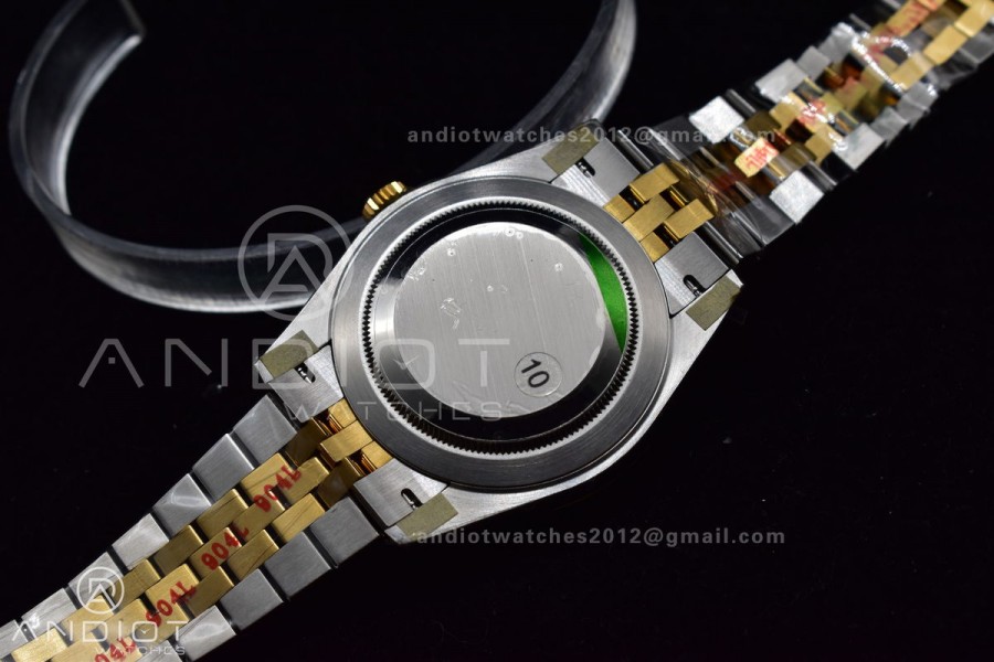 DateJust 41 126331 VSF 1:1 Best Edition 904L Steel Yellow Gold Dial On SS/YG Jubilee Bracelet VS3235