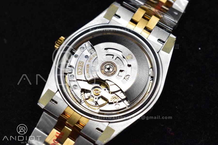 DateJust 41 126331 VSF 1:1 Best Edition 904L Steel Yellow Gold Dial On SS/YG Jubilee Bracelet VS3235