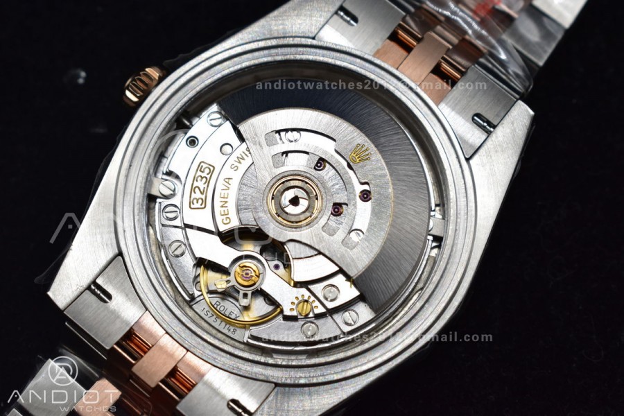 DateJust 41 126331 VSF 1:1 Best Edition 904L Steel Rose Gold Dial On SS/RG Jubilee Bracelet VS3235