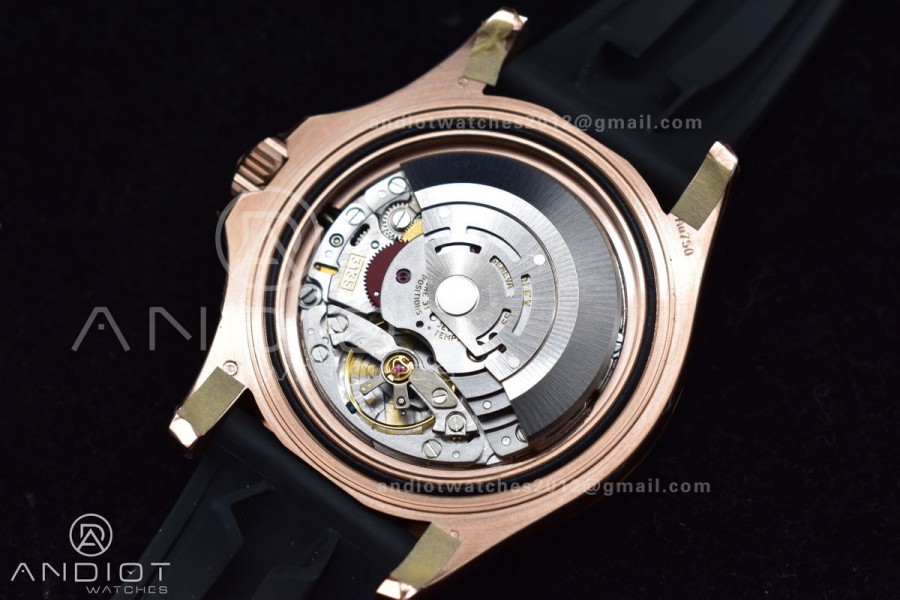 Yacht-Master 116655 VSF 1:1 Best Edition Black Ceramic Bezel on Oysterflex Rubber Strap VS3135