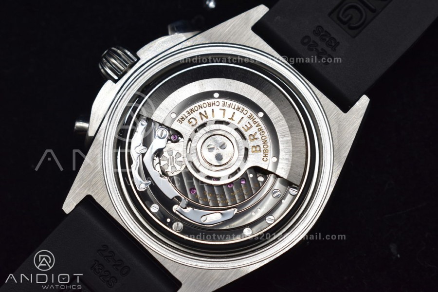 Navitimer B01 Chrono 43mm 1:1 Best Version SS/LE L-Silver/Blk BLS A7750