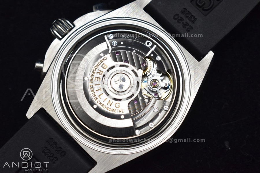 Navitimer B01 Chrono 43mm 1:1 Best Version SS/LE L-Silver/Blk BLS A7750