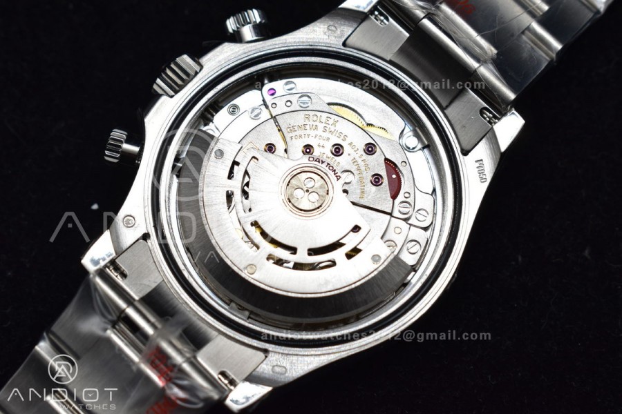 Daytona 116506 QF 1:1 Best Edition Ice Blue Dial Lume Markers on SS Bracelet SH4130 V3 (Gain Weight)
