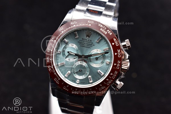 Daytona 116506 QF 1:1 Best Edition Ice Blue Dial C...