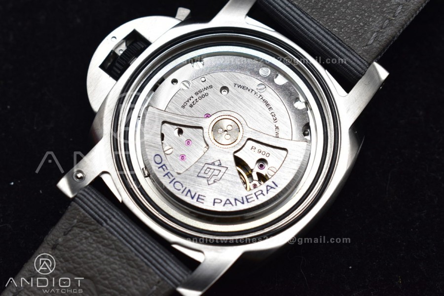 PAM1288 Y SBF 1:1 Best Edition Gray Dial on Gray Nylon Strap P900