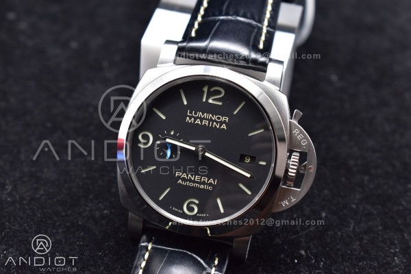 PAM1312 SBF 1:1 Best Edition Black Dial on Black L...