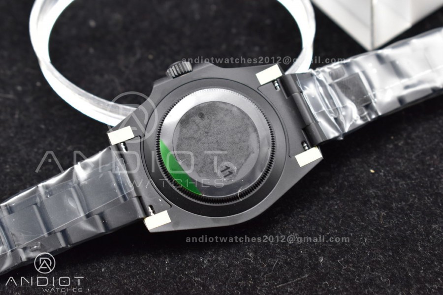 Submariner DIW DLC VSF 1:1 Best Edition Black/Orange Dial on DLC Bracelet VS3135