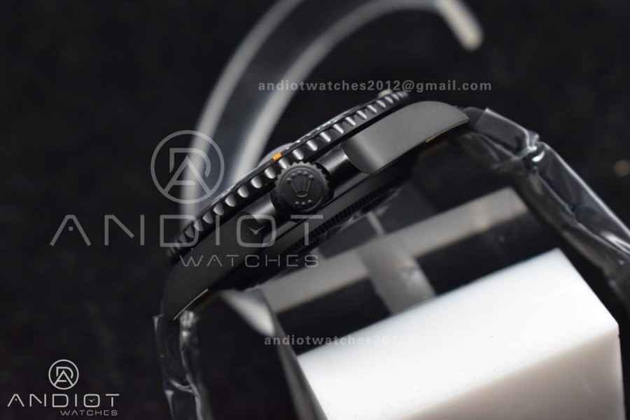 Submariner DIW DLC VSF 1:1 Best Edition Black/Orange Dial on DLC Bracelet VS3135