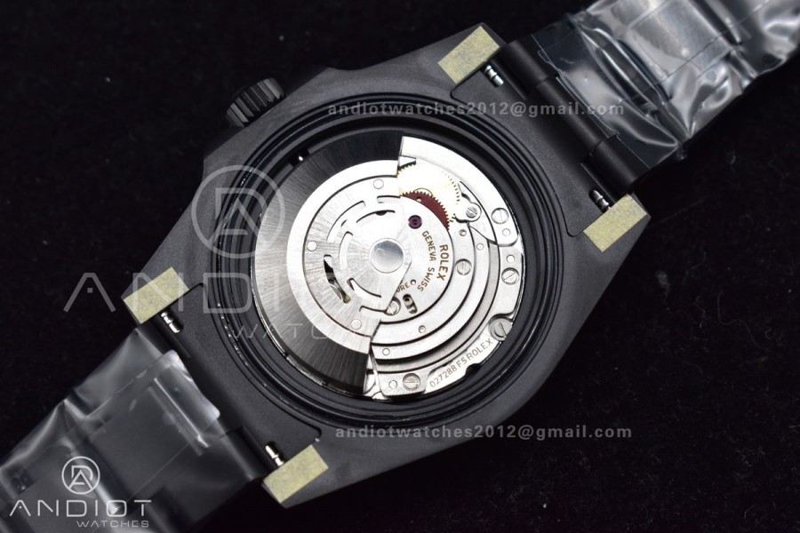 Submariner DIW DLC VSF 1:1 Best Edition Black/Yellow Dial on DLC Bracelet VS3135