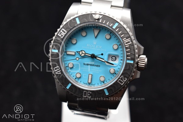 Submariner DIW Sandblasted VSF 1:1 Best Edition Ti...