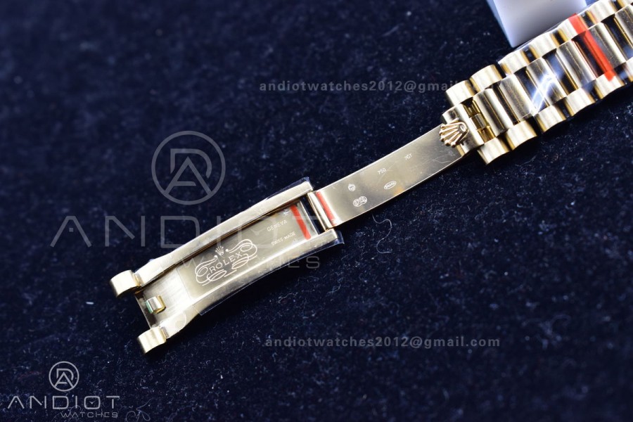 DayDate 36 YG BPF Best Version On President Bracelet A2836 V2