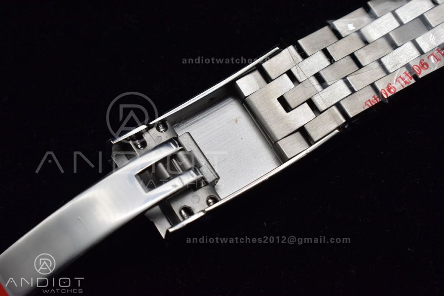 DateJust 41 126334 DIWF 1:1 Best Edition 904L Steel Tiffany Blue Dial Arabic Marker on Jubilee Bracelet SA3235