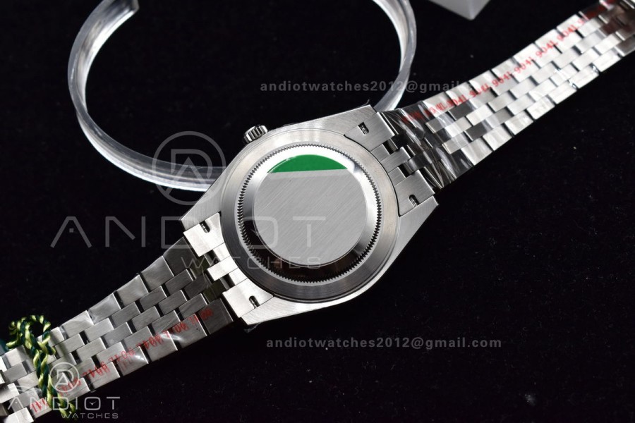 DateJust 41 126334 DIWF 1:1 Best Edition 904L Steel Tiffany Blue Dial Arabic Marker on Jubilee Bracelet SA3235