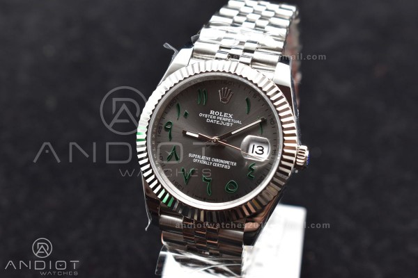 DateJust 41 126334 DIWF 1:1 Best Edition 904L Stee...
