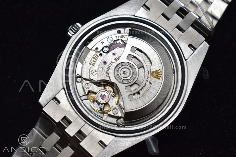 DateJust 41 126334 DIWF 1:1 Best Edition 904L Steel Ice Blue Dial Arabic Marker on Jubilee Bracelet SA3235