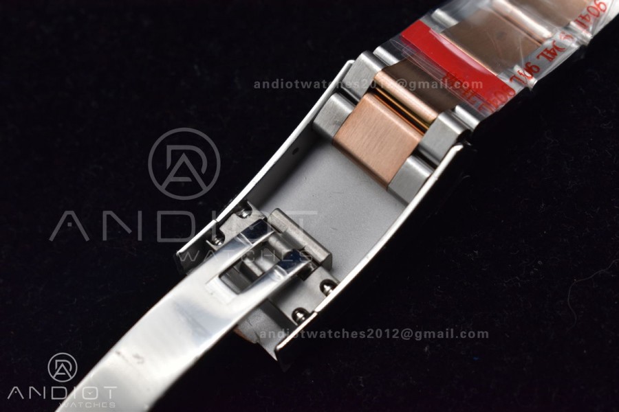 DateJust 41 126333 GMF Best Edition RG Plated Coffee Dial on SS/RG Oyster Bracelet A3235