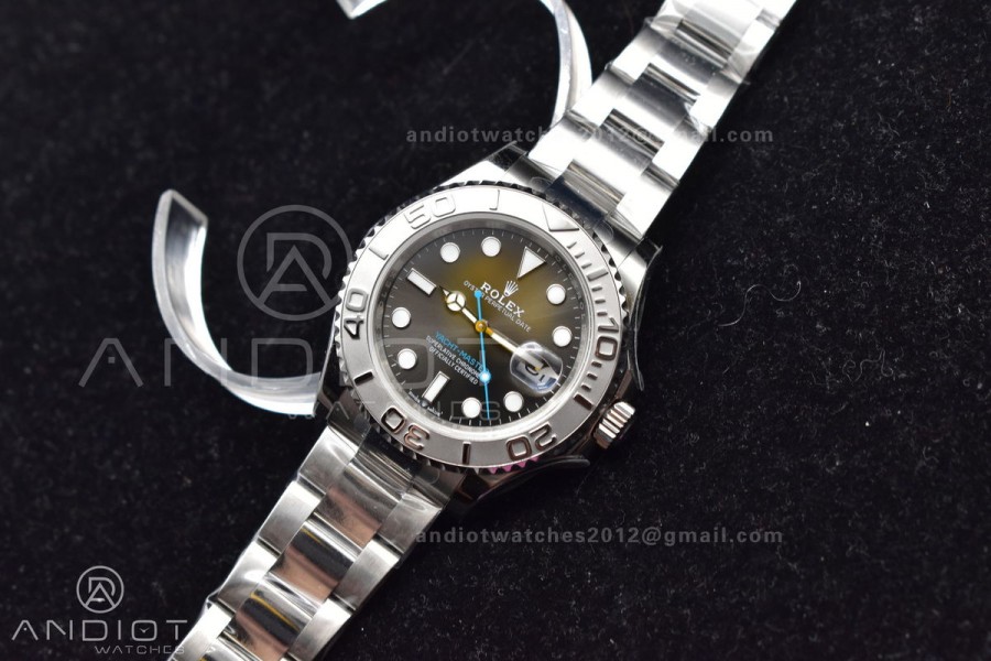 Yacht-Master 126622 GSF 1:1 Best Edition Grey Dial on SS Bracelet A2836