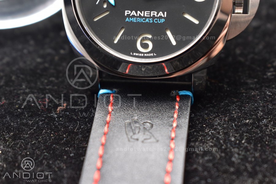 PAM724 America's Cup L.E SS/LE Black HWF A6497